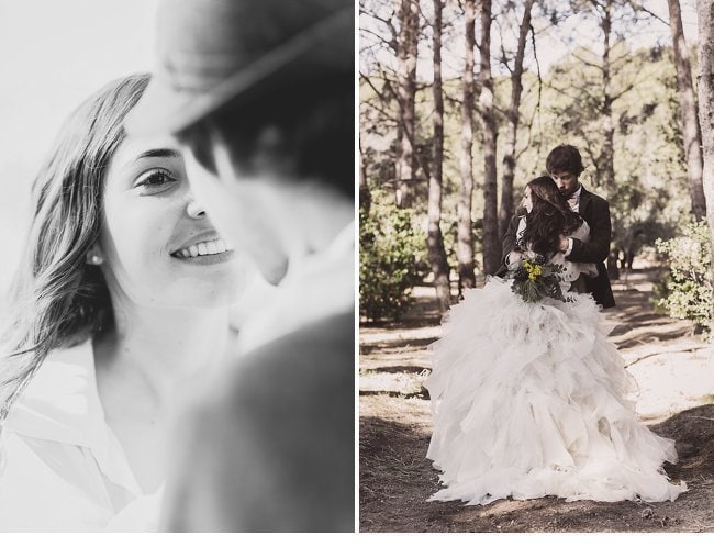 mediterranean forest wedding shoot 0016