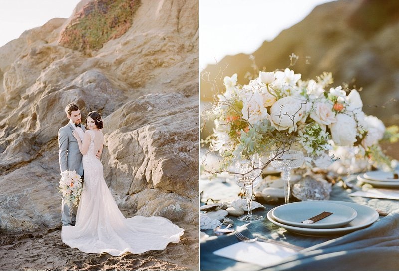 elegant beach wedding inspiration 0017