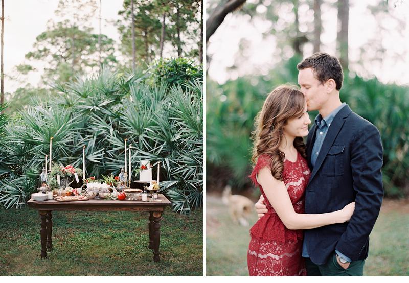winter inspired engagment party 0002