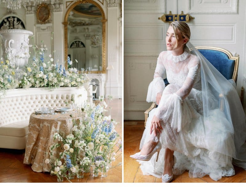 Springtime wedding inspiration at the Château de Ferrières - Amber&Muse