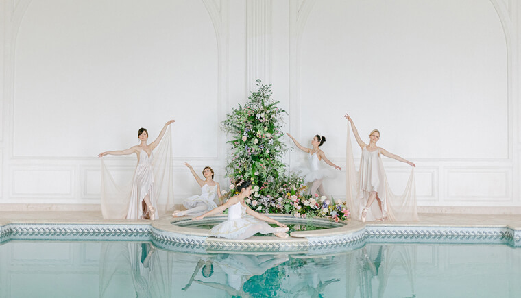 „Das Erwachen“ Ballett im Château Saint Georges