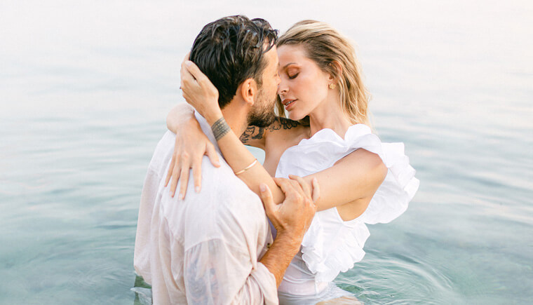 Claudia Und Ricky Paarshooting Am Strand Von Carmen And Ingo