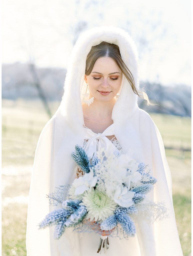 Frosted winter wedding inspiration